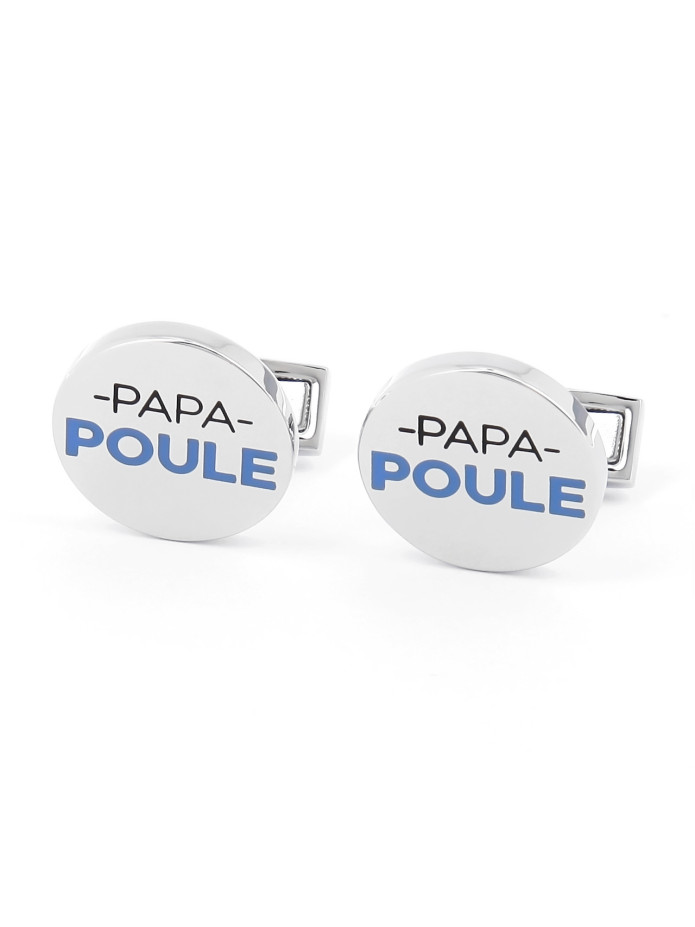 Manschettenknöpfe Papa Poule