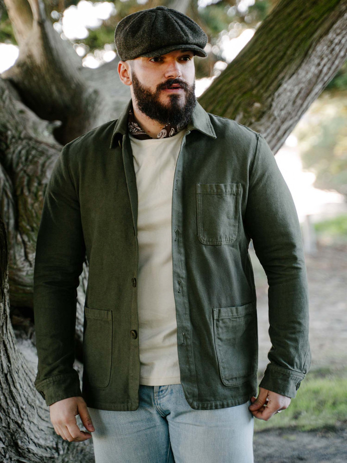 Arbeitsjacke Khaki Zola