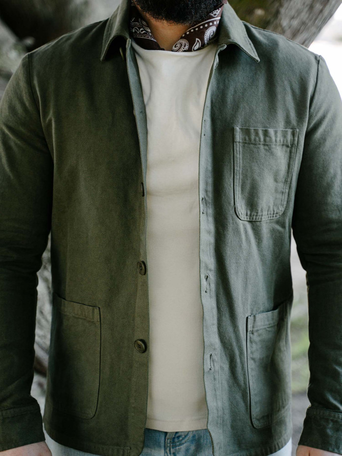 Arbeitsjacke Khaki Zola