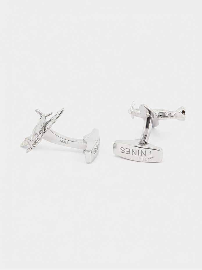 Sterlingsilber Manschettenknöpfe - Spitfire
