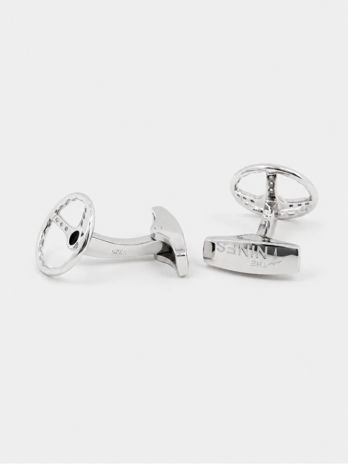 Lenkrad Manschettenknöpfe - Daytona Sterling Silber
