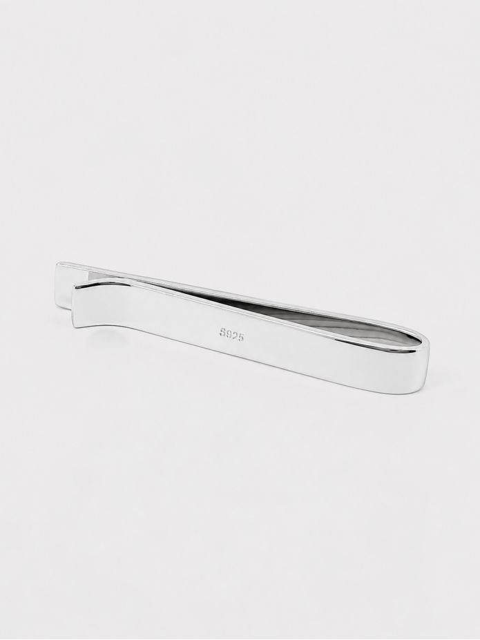 Krawattenklammer Sterlingsilber und Onyx - Toledo