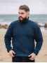 Blauer Rollkragenpullover Adam