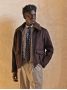 Braune Blousonjacke mit Reißverschluss John