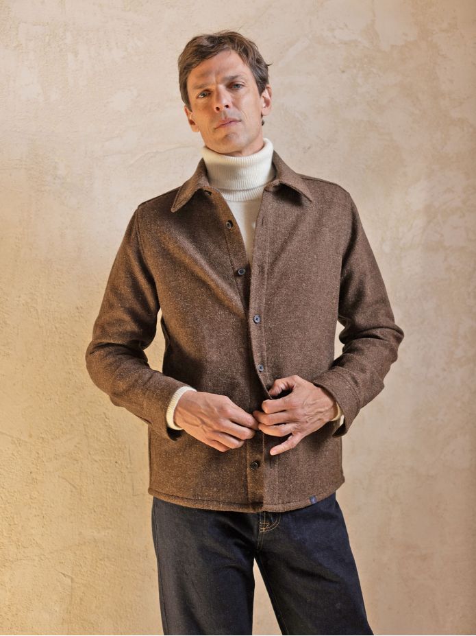 Braunes Overshirt Dungloe
