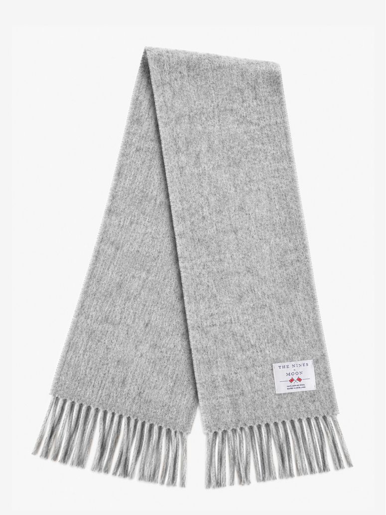 Grauer Wollschal The Nines x Moon