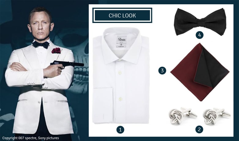 Pretty chic Spectre James Bond look