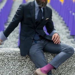 Die Socke als wahrhaftiges Modeaccessoire!