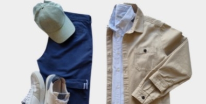 3 Looks 1 Überhemd