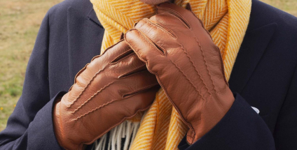 Wie pflegt man Lederhandschuhe für Männer?